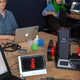 Inspecting a 3D product before it’s printed.